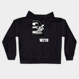 Mercedes W210 Design - Mercedes E Klasse - Vier Augen Kids Hoodie